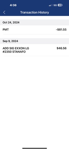 OCU Card Manager iPhone screenshot