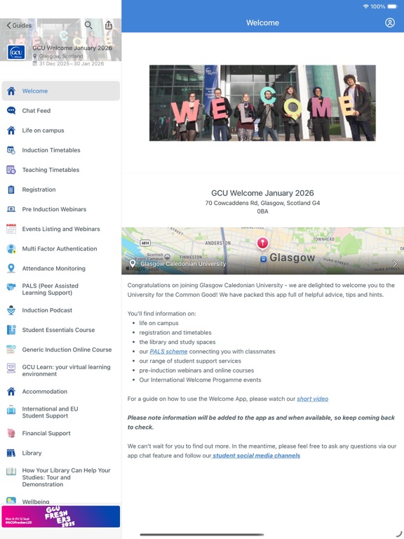 Screenshot #4 pour GCU Welcome