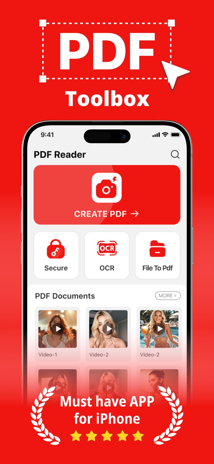 PDF Reader - Easy Editor iphone screenshot 1