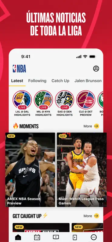 NBA App: baloncesto en directo screenshot 6 of 7
