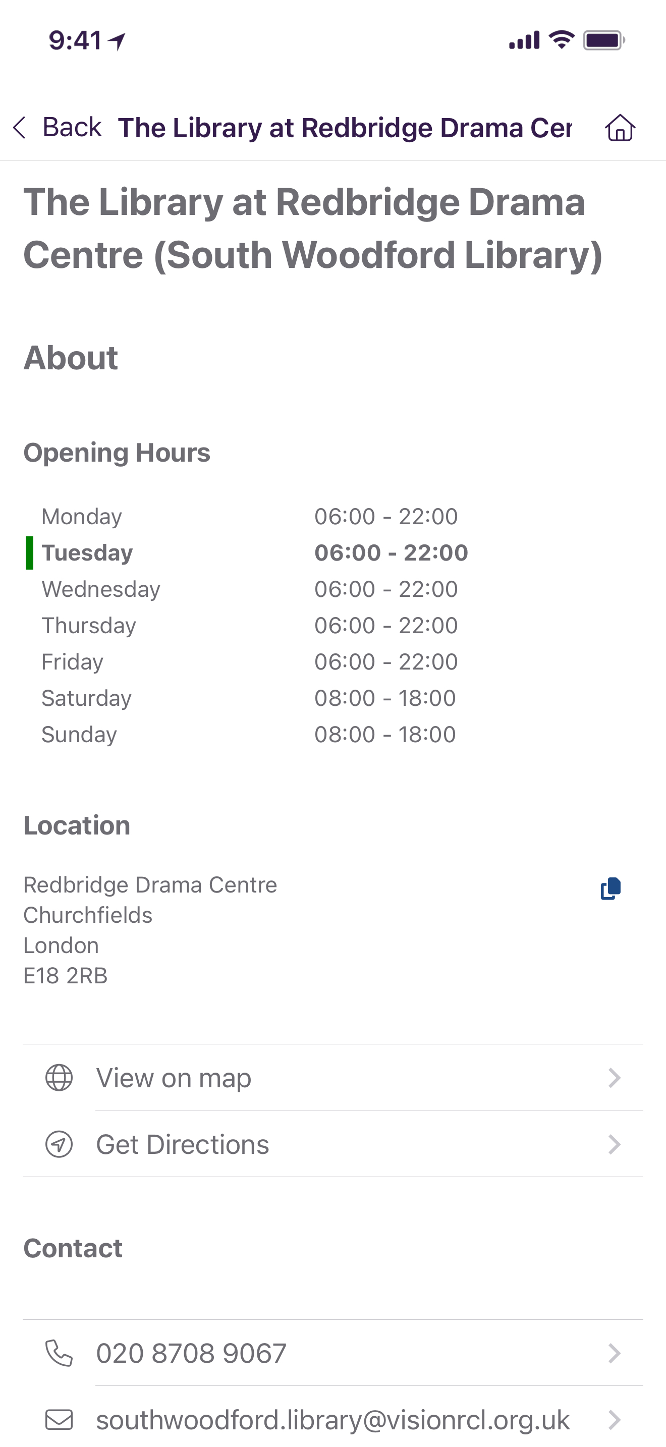 Vision Libraries screenshot 6