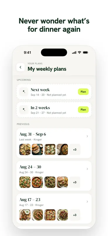 Whipp: Meal Planner & Recipes screenshot 3 of 9