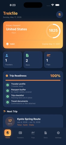 Trek File screenshot