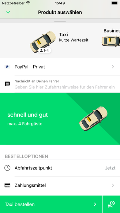 Taxi Deutschland Screenshot