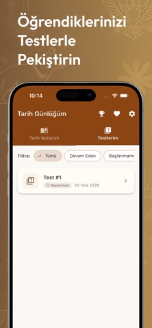 Tarih Günlüğüm screenshot