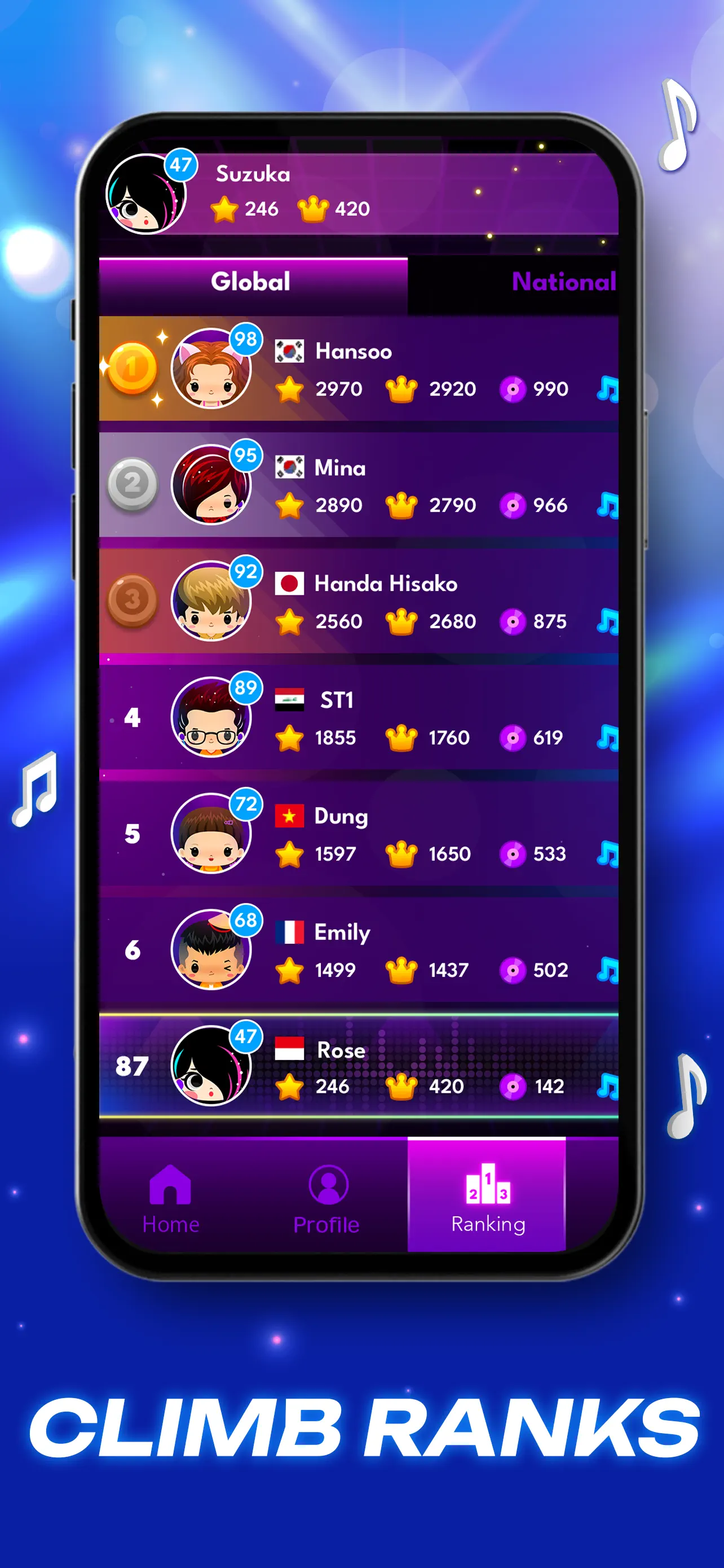 Rhythm Star 4: Tap Piano Game screenshot 3