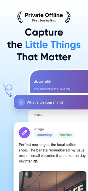 Journal Whispr: My Daily Diary screenshot 1