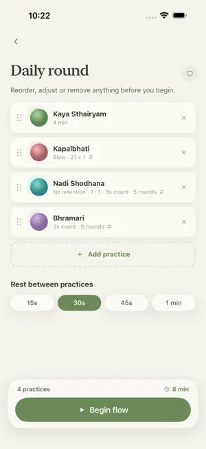 Pranayama: Everyday Breathwork screenshot 2