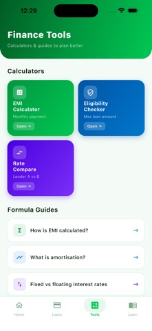 Instant Loan: EMI Calculator Screenshot 3 of 4