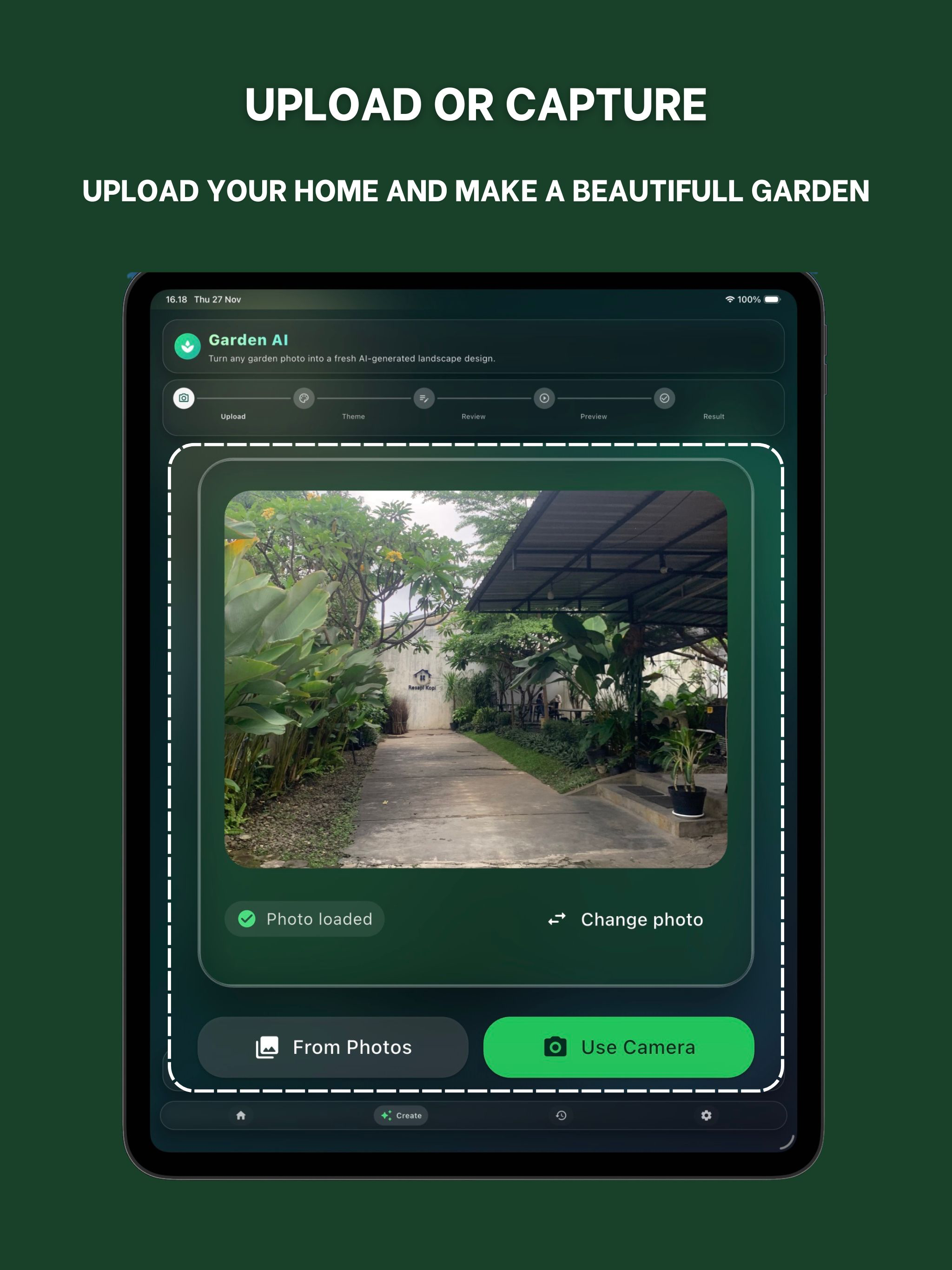 Garden AI: Makeover Design