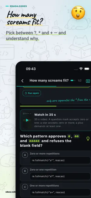Educa Codes: coding screenshot 4