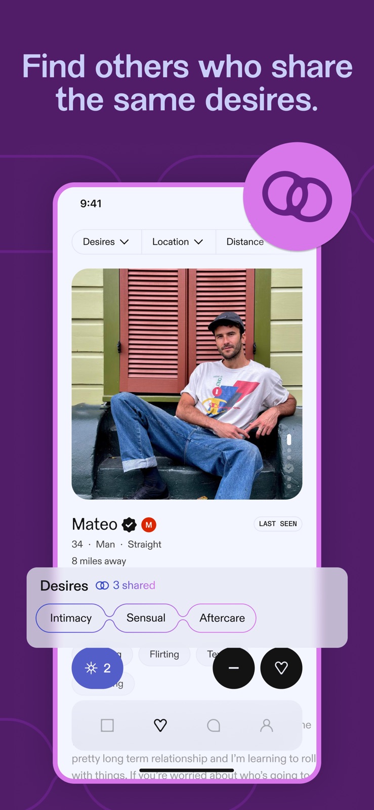 Feeld: Dating for the Curious iphone screenshot 2