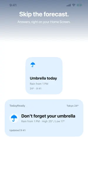 Today Ready screenshot 1