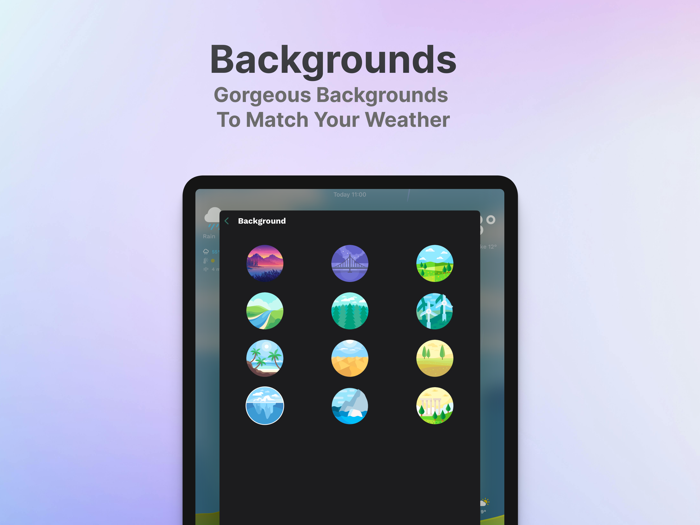 Peek Weather - Rain Forecast