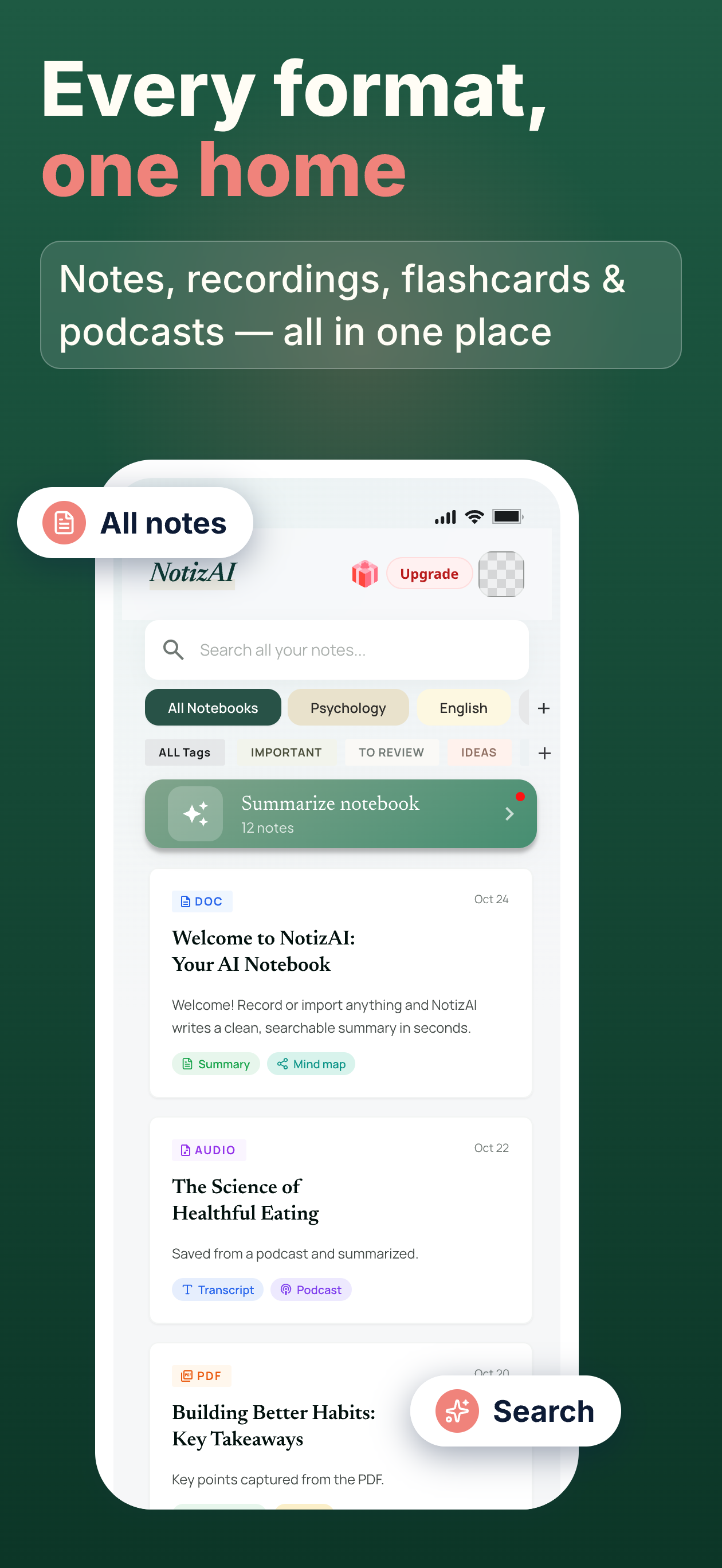 NotizAI: AI Meeting Note Taker screenshot 8