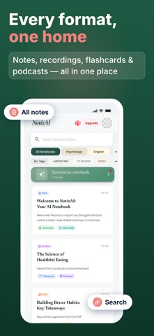 NotizAI: AI Lecture Note Taker Screenshot 8 of 8