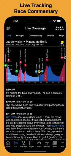 Tour Tracker Pro Cyclingのスクリーンショット（2/10）