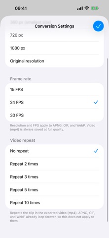 Live Photo GIF Video Maker iPhone screenshot