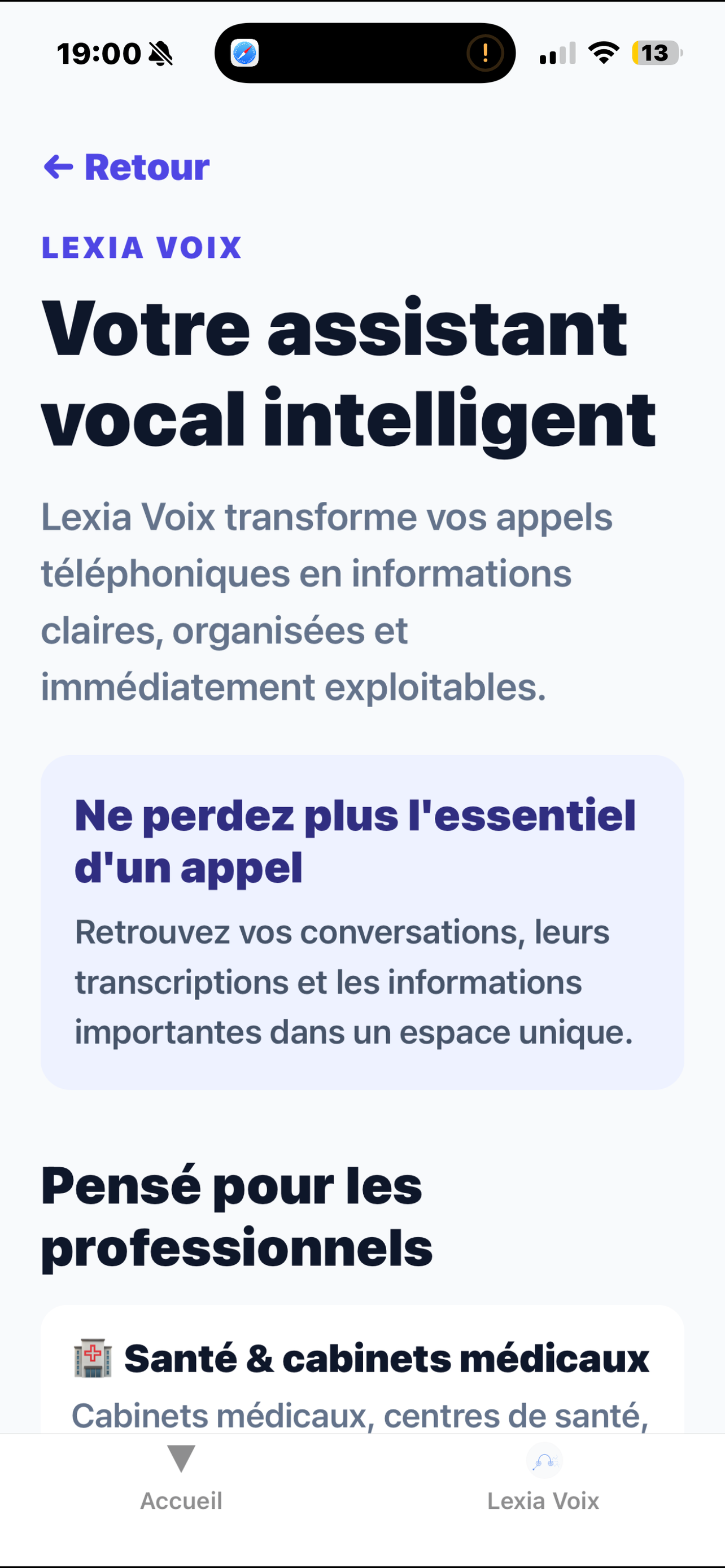 Lexia Voix screenshot 4