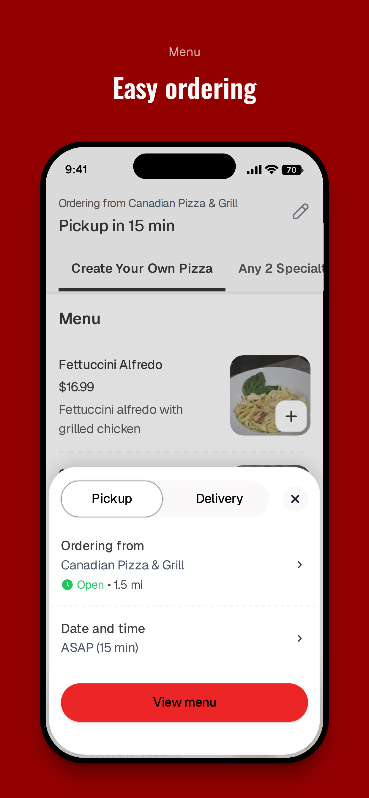 Canadian Pizza & Grill To Go screenshot 3