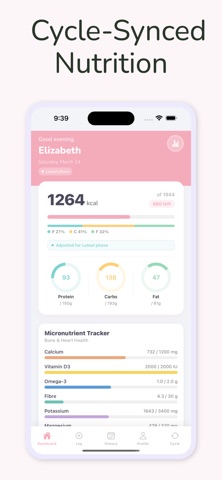 Solune: Cycle-Synced Nutrition Screenshot 5 of 6