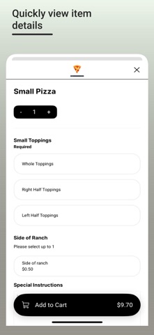 Fat Daddy's Pizza Burgaw iPhone screenshot