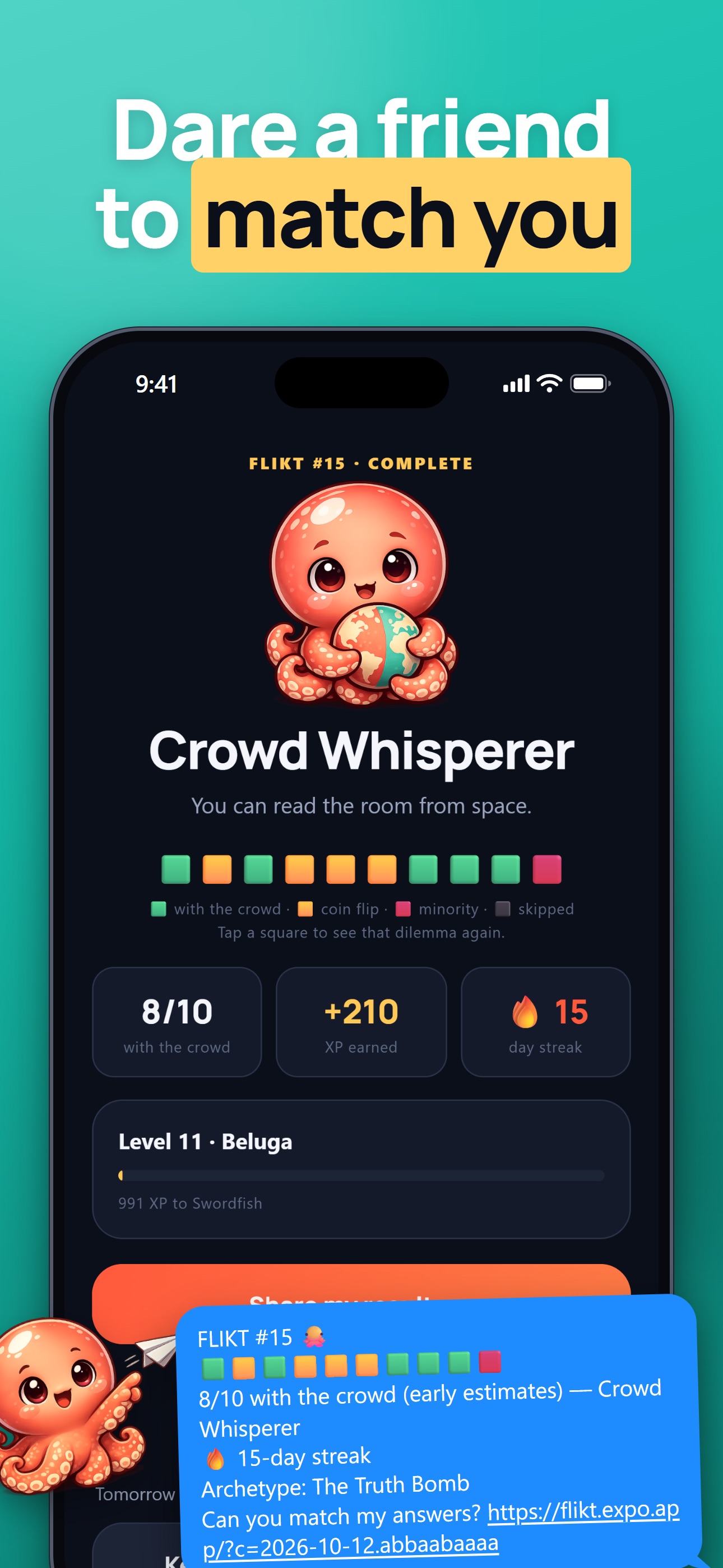 Screenshot 3 of FLIKT: Daily Dilemmas