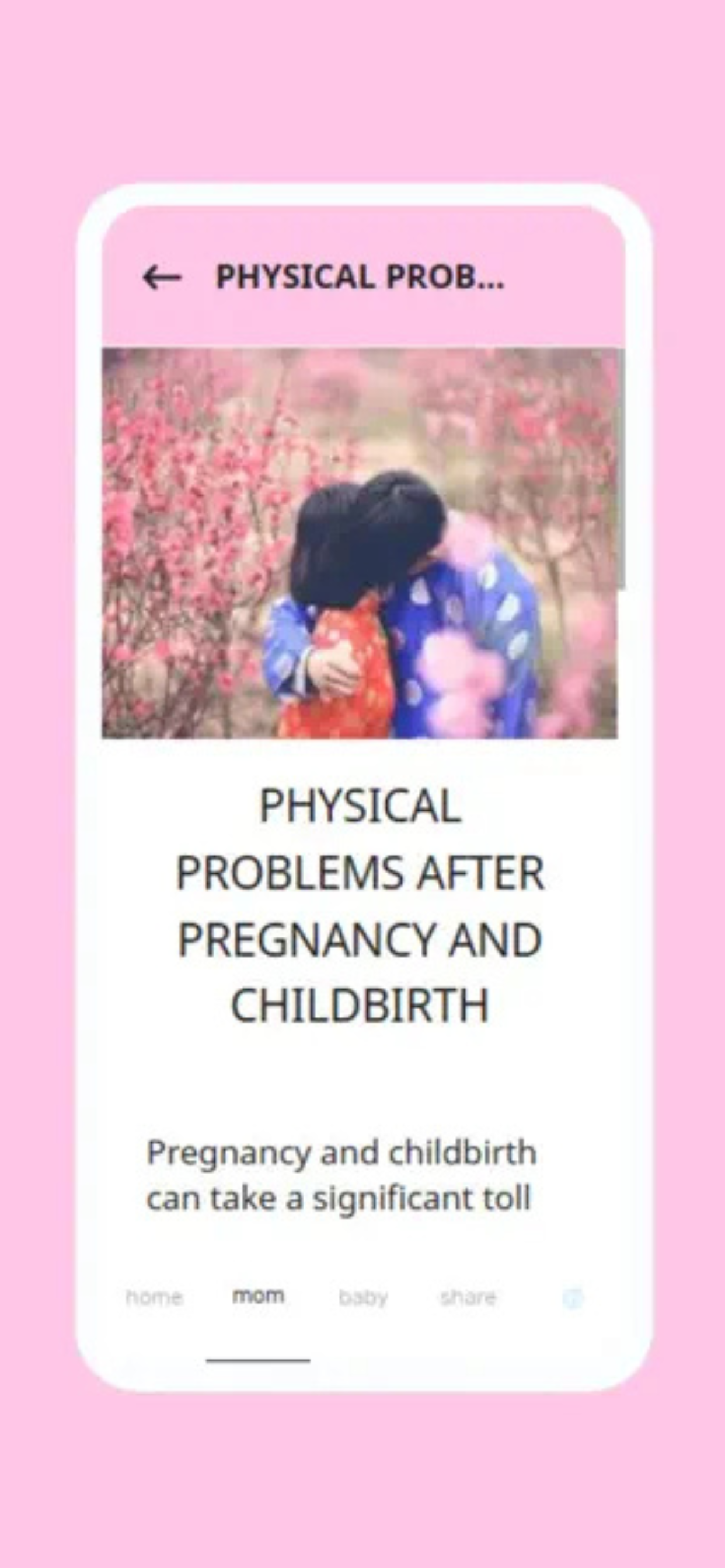 babybubble: for mothers