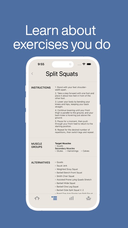 Minlog: Workout Tracker screenshot-4