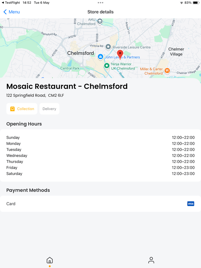 Mosaic Restaurant - Chelmsford