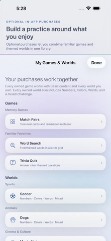 Myworkingmemory Screenshot 2 of 10