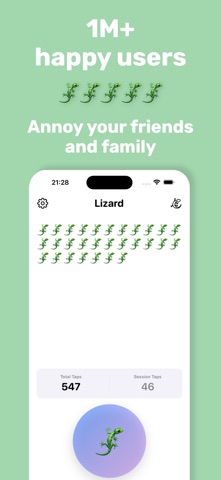 Lizard Button - Clicker Screenshot 1 of 4