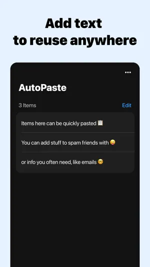 AutoPaste - Keyboard screenshot 3