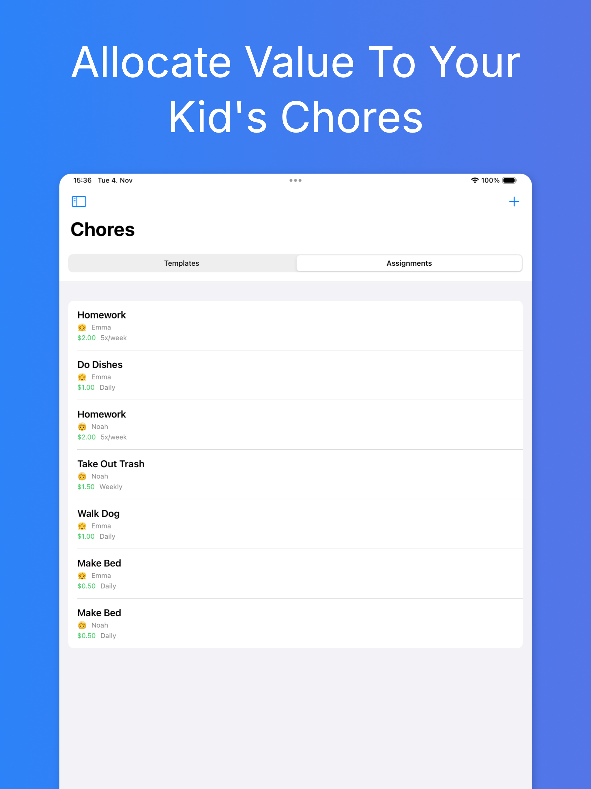 Chores and Allowance - EarnUp screenshot 8