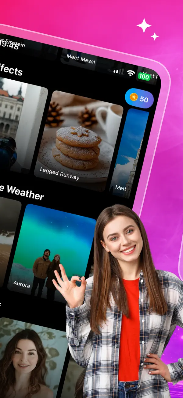 Screenshot #2 pour AI Video Edit Maker - Touchify