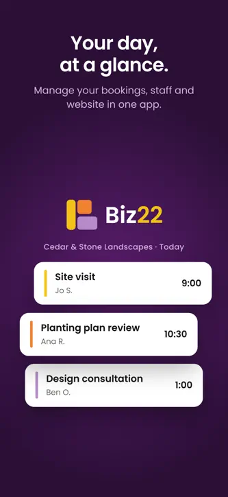 Biz22 screenshot 1