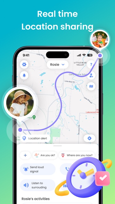 Find My Family: Location Track Screenshot