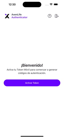 AxenLife Authenticator iPhone screenshot