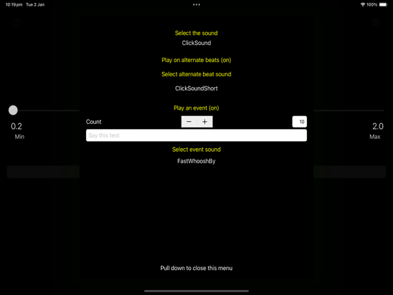 Screenshot #4 pour Super Metronome Full Edition