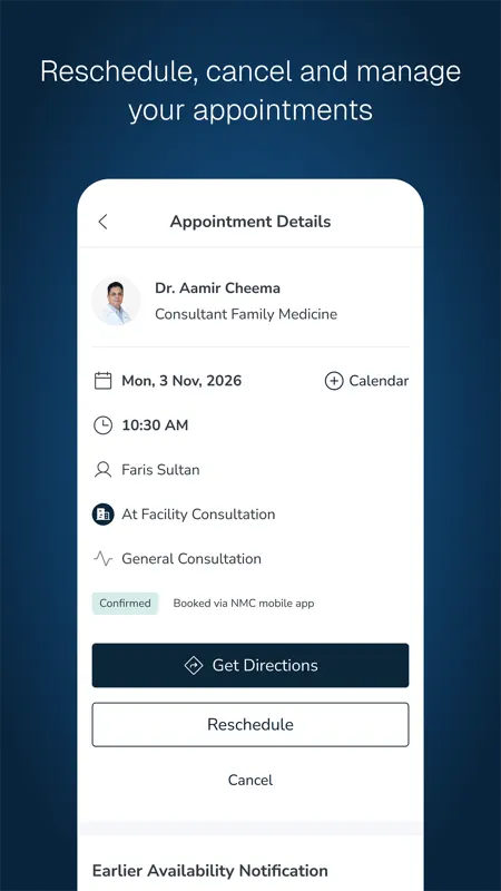 NMC - MyHealth screenshot 5 of 5