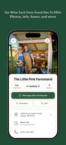 Farmstand: Fresh & Local iPhone screenshot