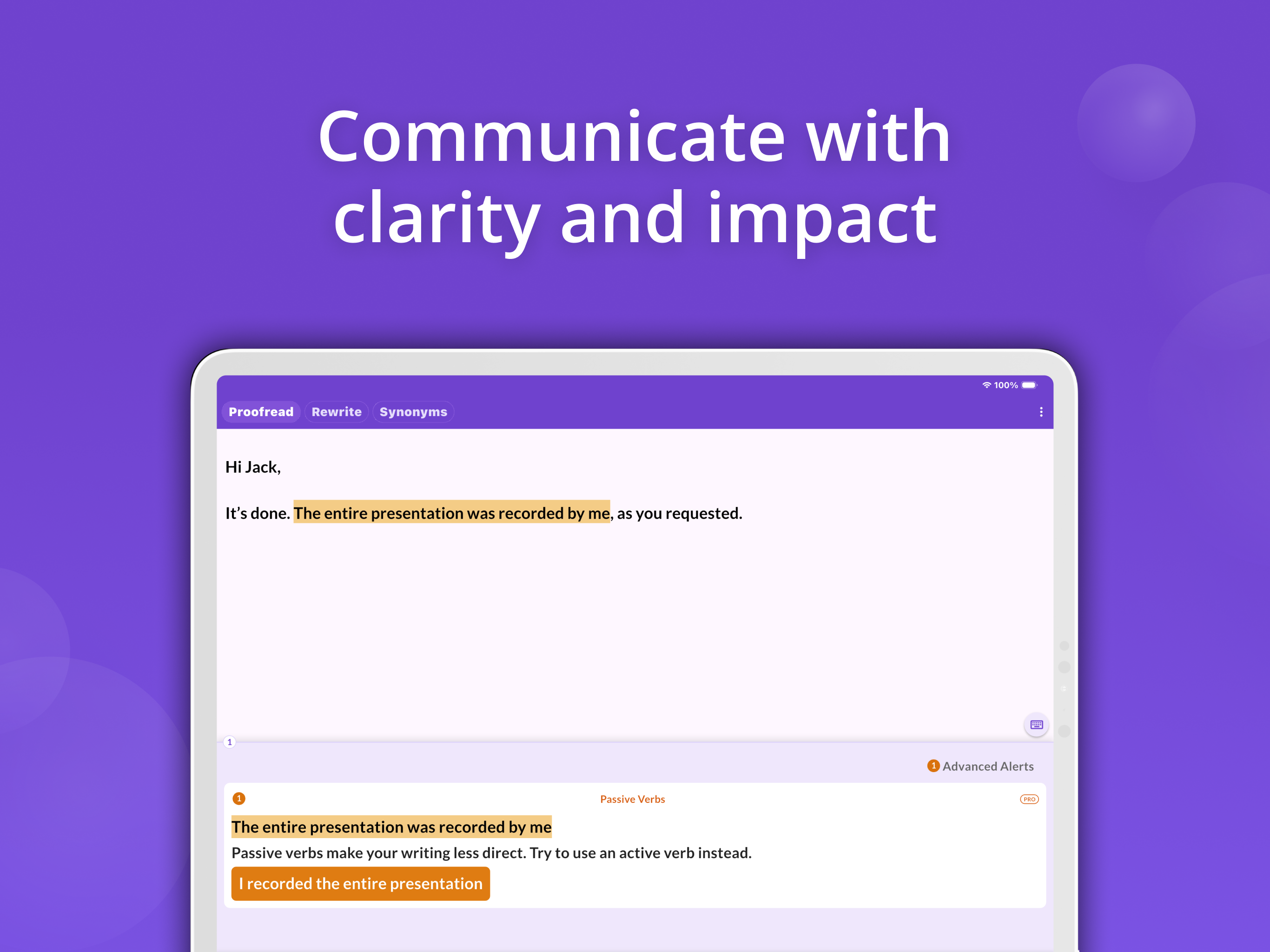 Proofreader AI Grammar Checker