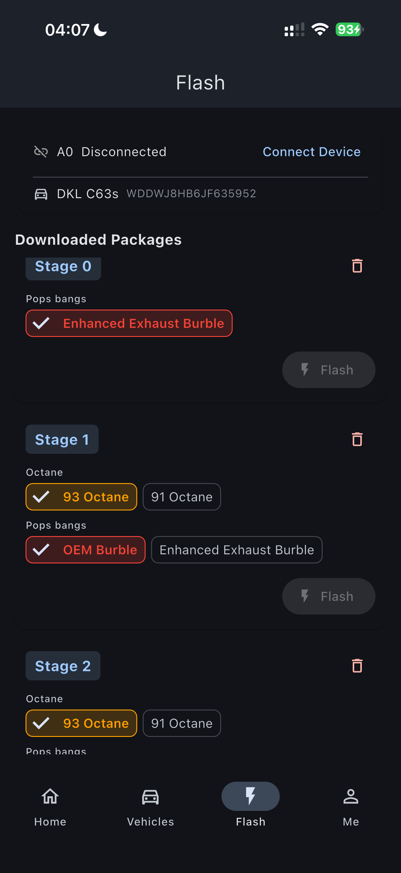 D-Sync ECU screenshot 3