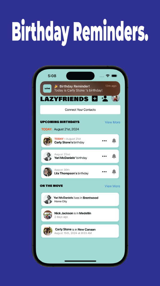 #1. Lazyfriends (iOS) 由: League of Veterans