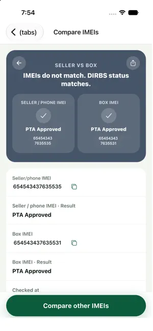 PTA IMEI Checker - Pakistan screenshot 4