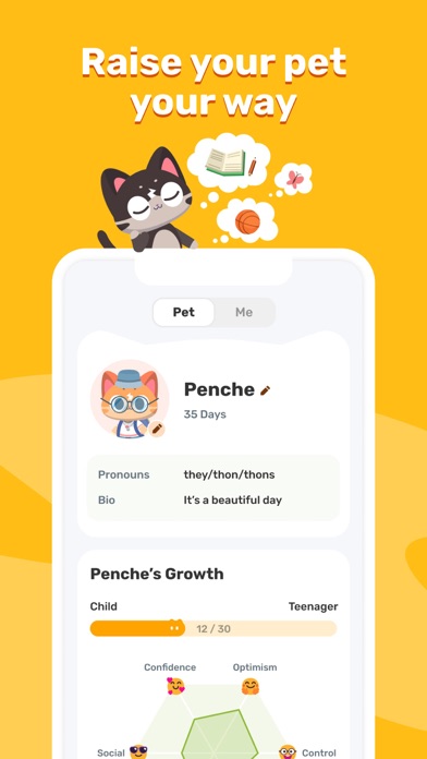 EaseMe:Self Care Pet Cat iPhone screenshot 8 - Health & Fitness app