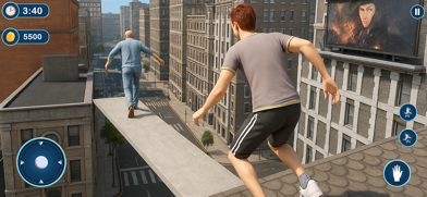 Rooftop Runner Parkour Go Up Screenshot 4 of 5