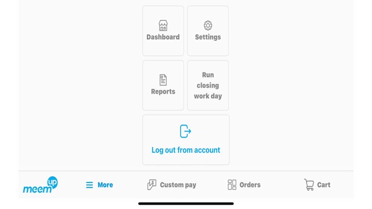 Meemup Point of Sale (POS)