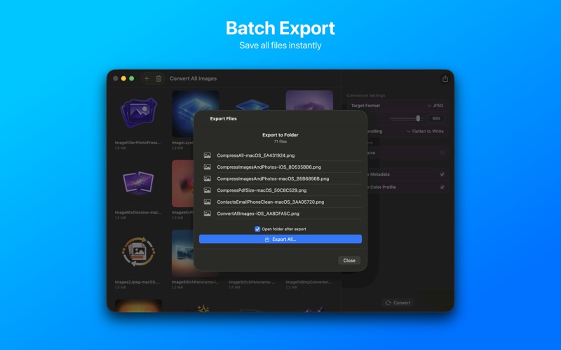 Screenshot #3 pour Convert All Images