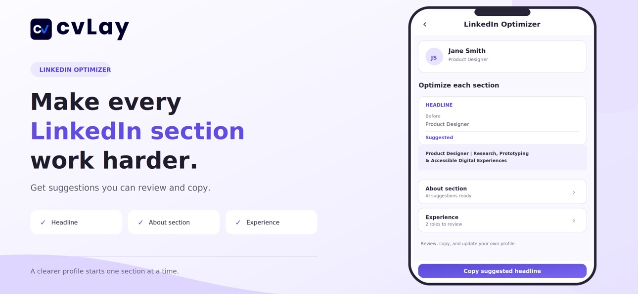 Screenshot 4 of cvLay